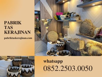 pabrik tas kerajinan natural